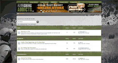 Desktop Screenshot of flyfishingaddicts.com